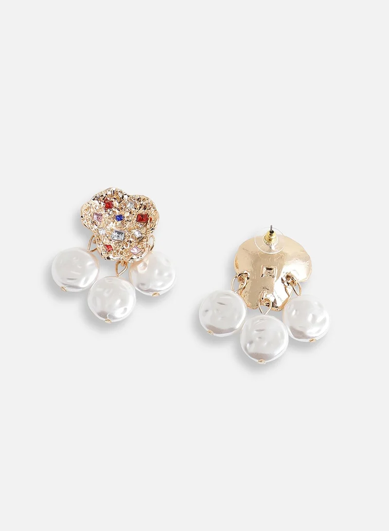 SOHI Party Artificial Drop Earring Jewellery