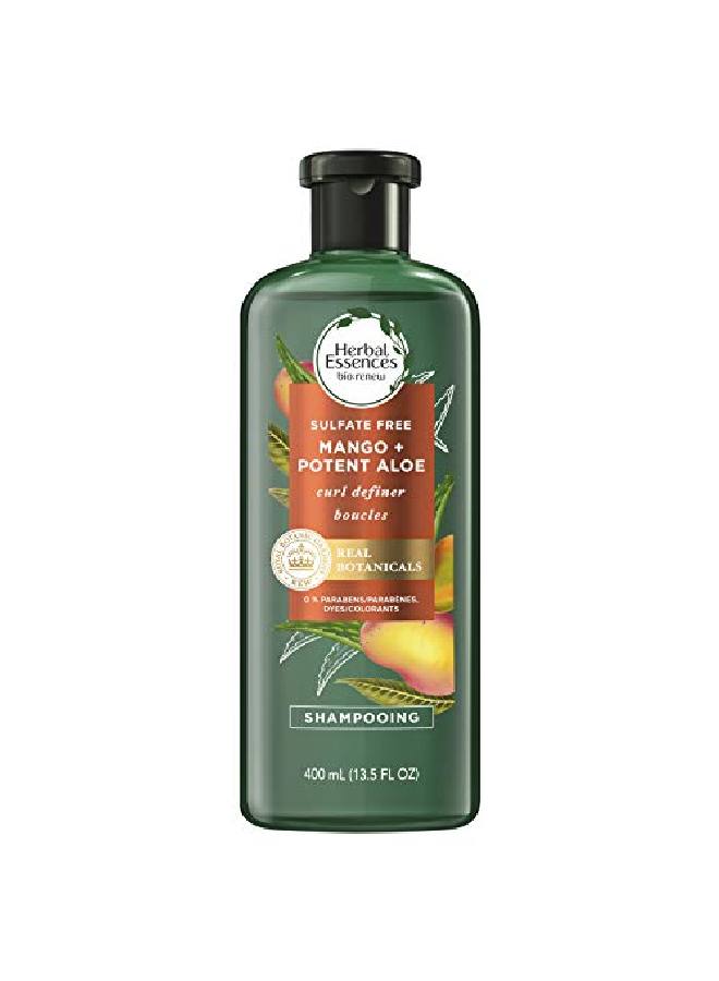 Bio: Renew Mango + Potent Aloe Sulfate Free Shampoo For Curly Hair 13.5 Fl Oz