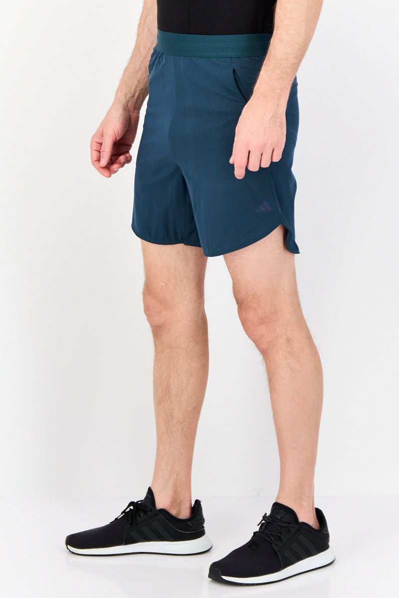 Adidas Men Sportswear Fit 7 Inseam Training Shorts, Dark Green  - Image 3
