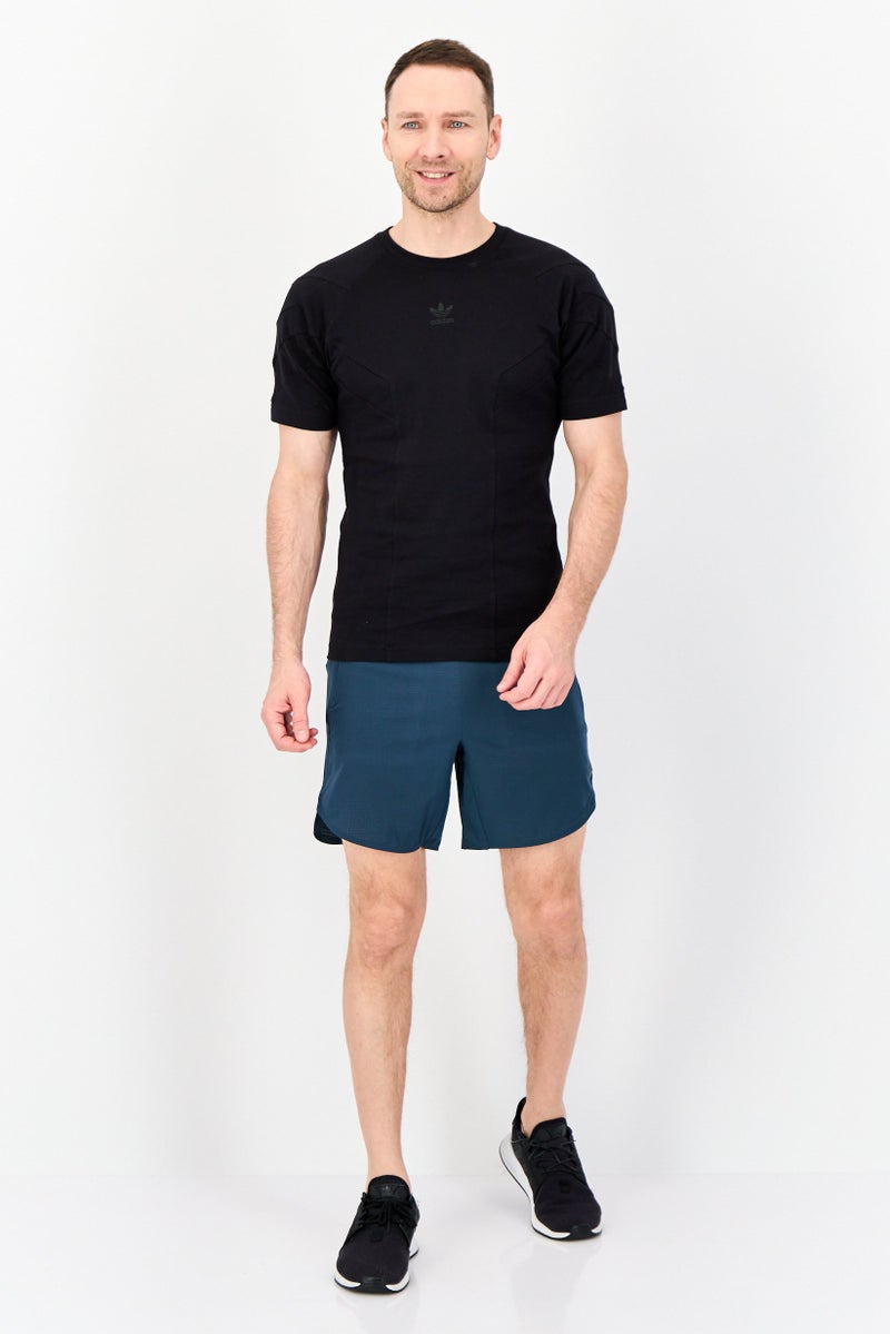 Adidas شورتات تدريب رياضية للرجال بطول 7 إنش، أخضر داكن - Image 2