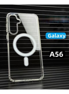 CoomBe for Samsung Galaxy A56 Magsafe Protection Phone Case, Shockproof Protective Cover Clear  - Image 1