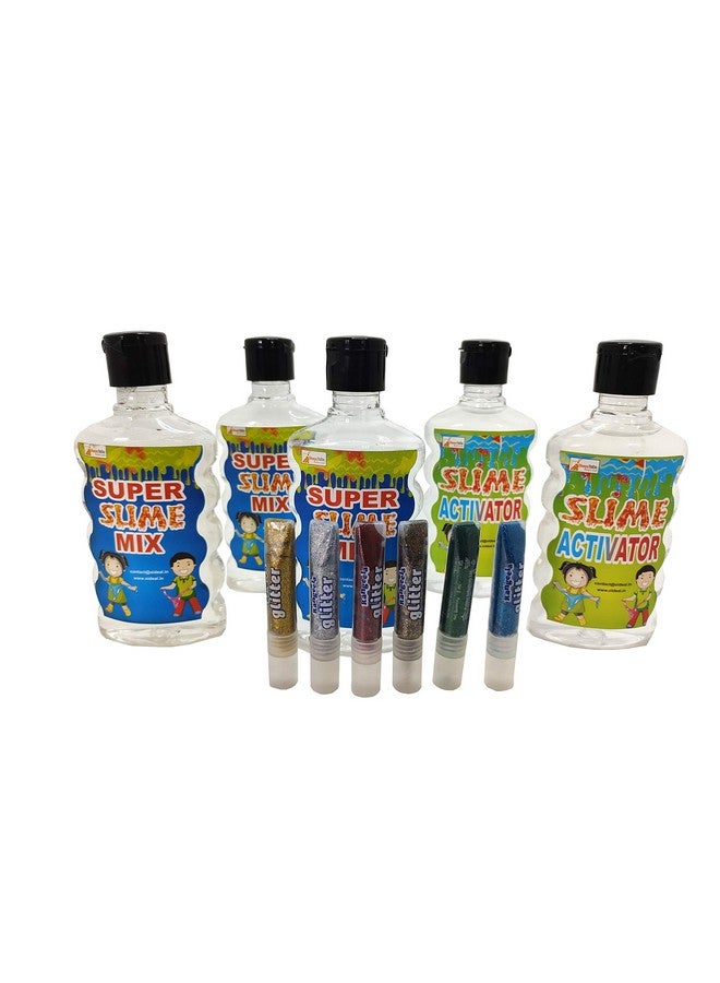 StepsToDo Basic Slime Making Kit. Basic Slime Supplies Kit. Super Slime Mix. Super Slime Activator. - Image 2