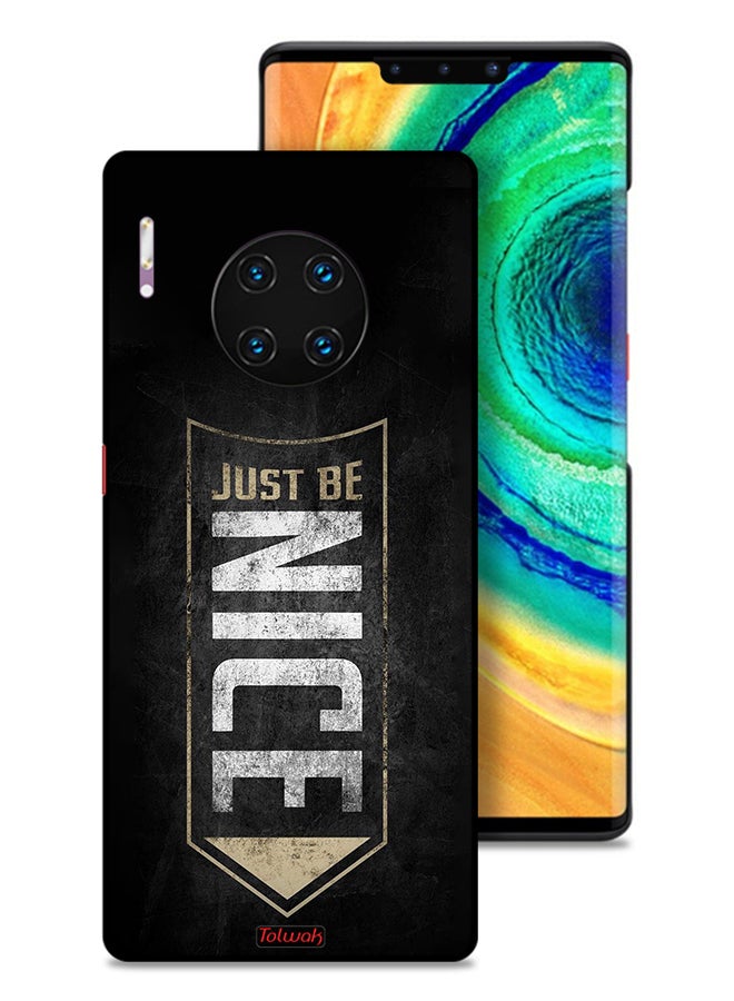 Tolwak Huawei Mate 30 Pro 5G Protective Case Cover Just Be Nice - Image 1