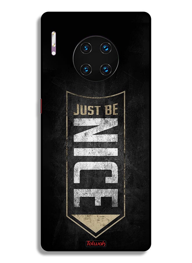 Tolwak Huawei Mate 30 Pro 5G Protective Case Cover Just Be Nice - Image 2