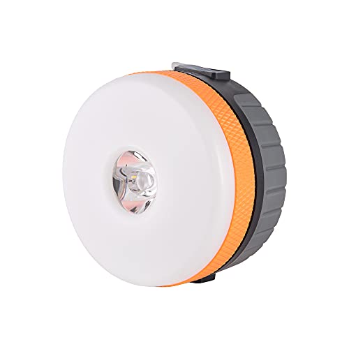 LIT-PaTH LED Camping Lantern, Rechargeable Light with Magnet Base, 2200 mAh, Survival Kit for Emergency, Hurricane, Outage, Medium Orange, 1 Pack - Image 2