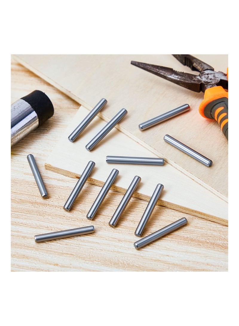 Shelves Dowel Pin, 5 mm x 40 mm Shelf Brackets Pegs, Stainless Steel Shelf Pins, Metal Bookshelf Pegs Support, Fasten Elements, for Cabinet Furniture Fixing Component Position (32 PCS) - Image 2