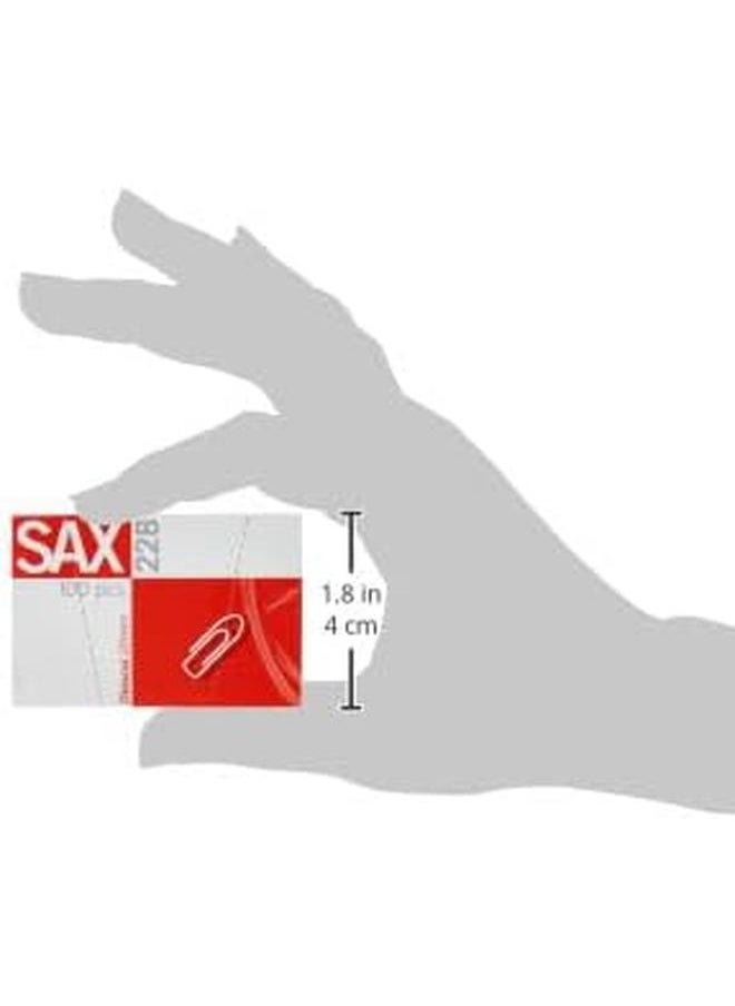 ساكس مشبك ورق فولاذي 100 قطعة  - Image 4