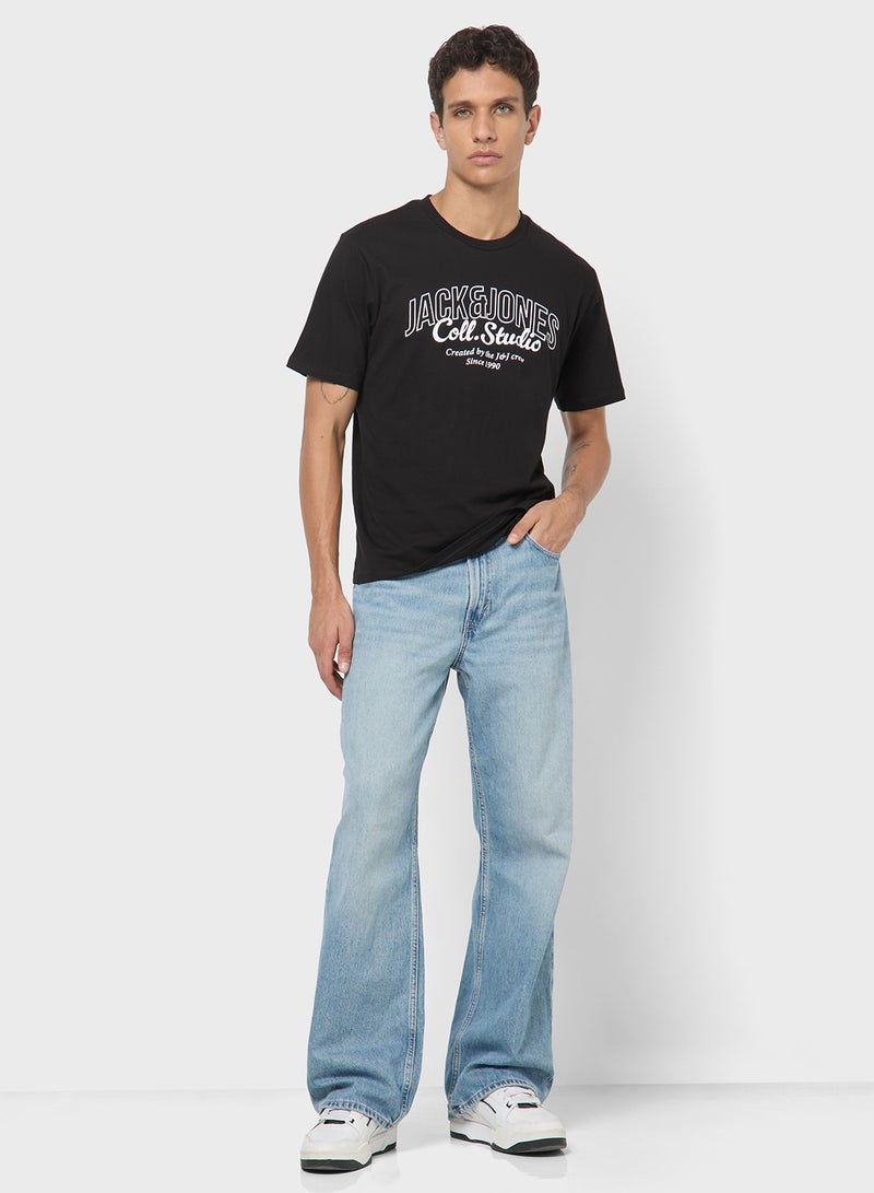 JACK & JONES Jjmakoto Short Sleeve T-Shirt  - Image 4