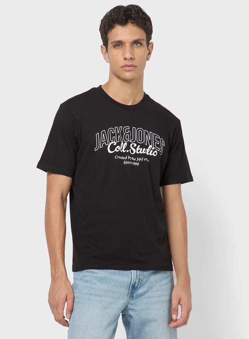JACK & JONES Jjmakoto Short Sleeve T-Shirt