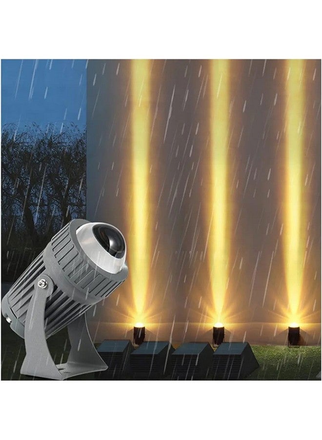 Glowave Outdoor Modern Aluminium Spot Focus High Beam Upto 10 Meters Building Highlighting Light, IP65 Waterproof with Adjustable Head (Warm White) - Image 1