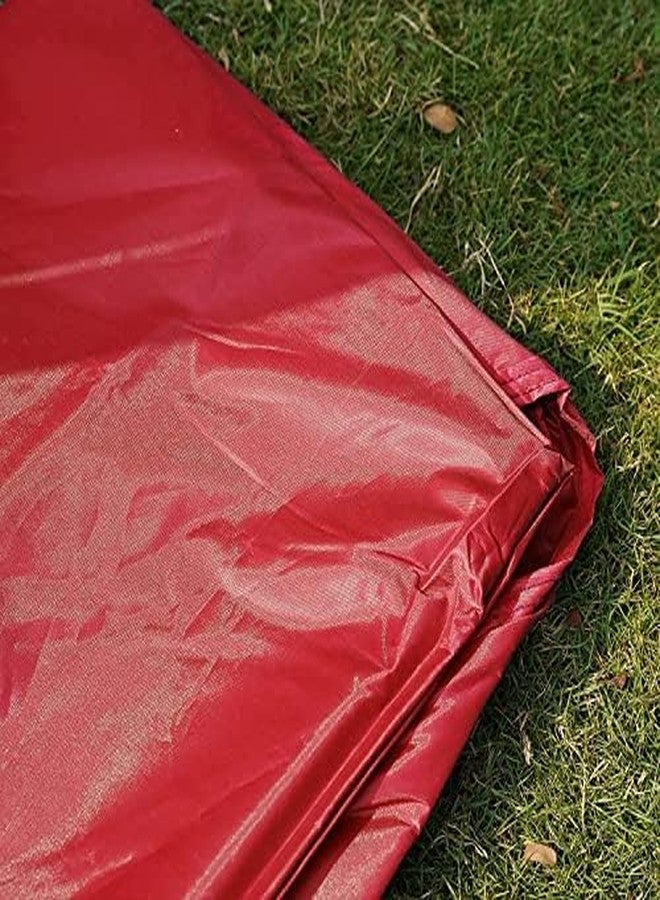 NILAND Gazebo Tent Top Only 10 ft x 10 ft - Durable and Versatile Canopy Replacement for Outdoor Events (Only Gazebo top Fabric)(Without Frame) (Red) - Image 2