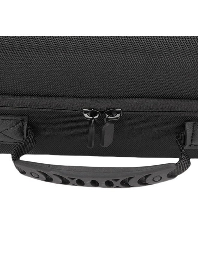 تاختيلا حقيبة محمولة لجهاز بلاي ستيشن 5 سليم، حقيبة صلبة واقية للسفر لجهاز بلاي ستيشن 5 سليم، تدعم الأقراص/النسخ الرقمية، لون أسود - Image 4