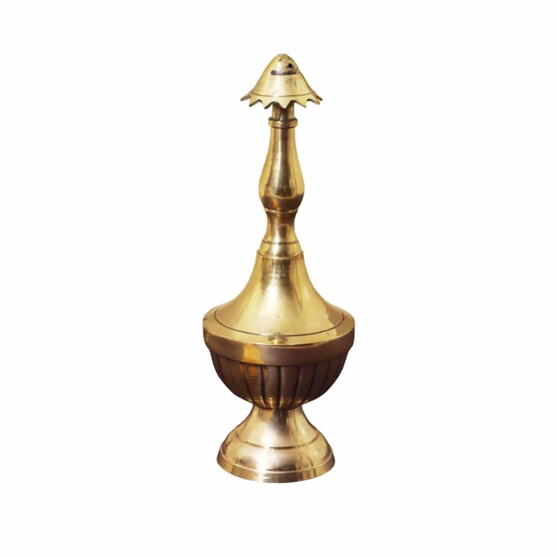 Spillbox Spillbox Brass Sprinkler Bottle for holy Water gangajal and Perfume gulab pash Rose Water paneer sombu Special Paneer Sombu 
