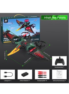 ELTRAZONE RC Aeroplane 2.4GHz Remote Control L0713 Quadcopter – Floating Fighter Aircraft RTF for Beginners, Kids & Adults, USB Charging, Green – Easy to Fly, Durable & Fun – Perfect Outdoor Toy for Family Entertainment, Gifts & Adventures  - Image 4