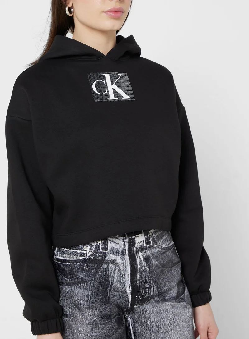 Calvin Klein Jeans Logo Printed Hoodie