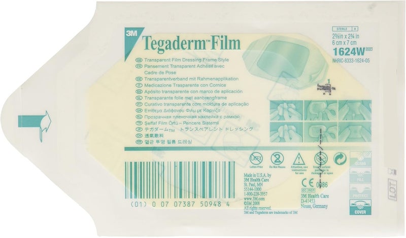 3m Tegaderm Transparent Film Dressing 2375 x 275Picture Frame StylePackage of 20 - Image 1