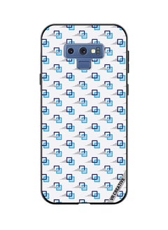 VR CREATIVE Protective Case Cover For Samsung Galaxy Note 9 Blue Cloud Design Multicolour  - Image 1