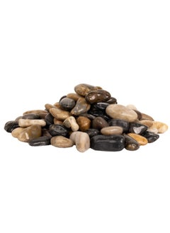 Gulf Flowers Gulf Flowers Natural River Stones – 20kg Cream Beige Decorative Pebbles (3-5cm) – Smooth Landscaping Rocks for Garden, Aquarium, Vase Filler & Home Décor 