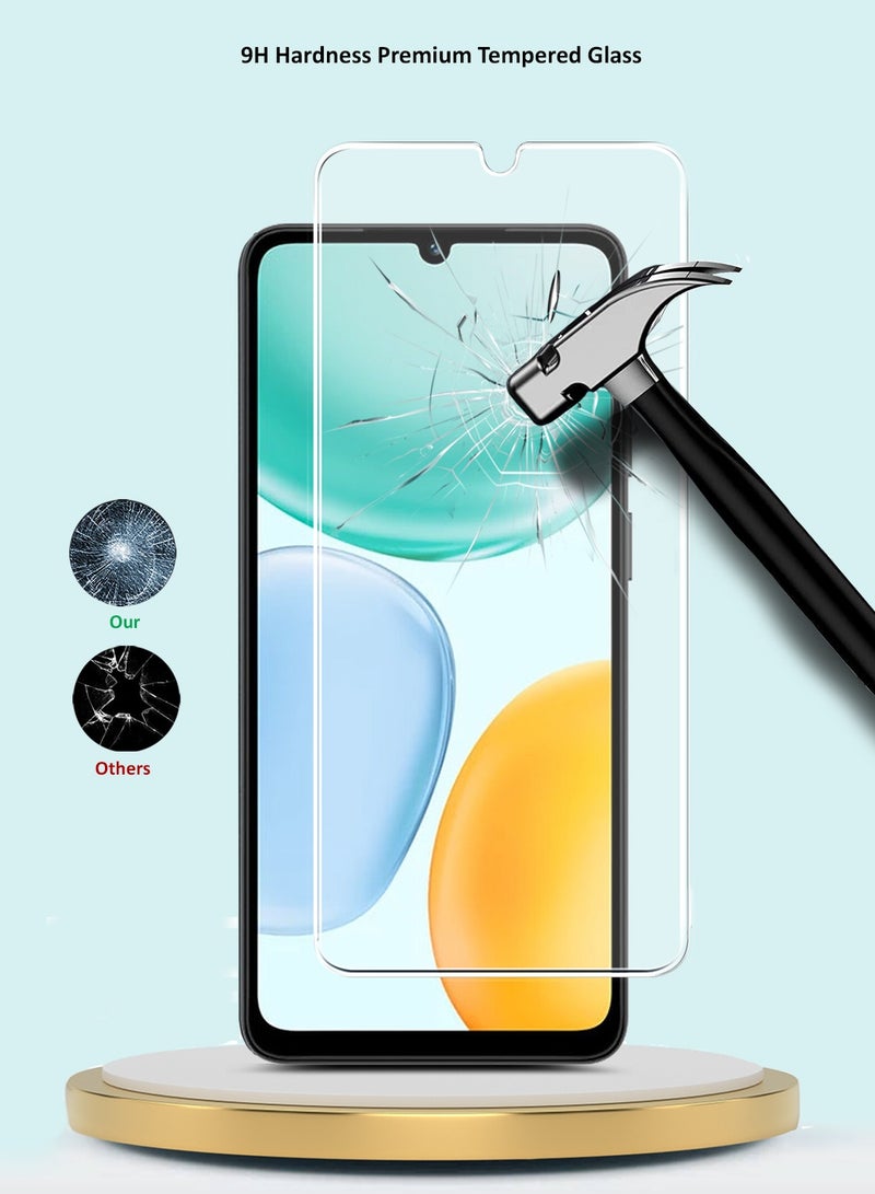 GMAX Honor X5c Plus 4G 2025 GMAX Premium Series Curved Edges 9H 2.5D Tempered Glass Screen Protector - Clear - Image 4
