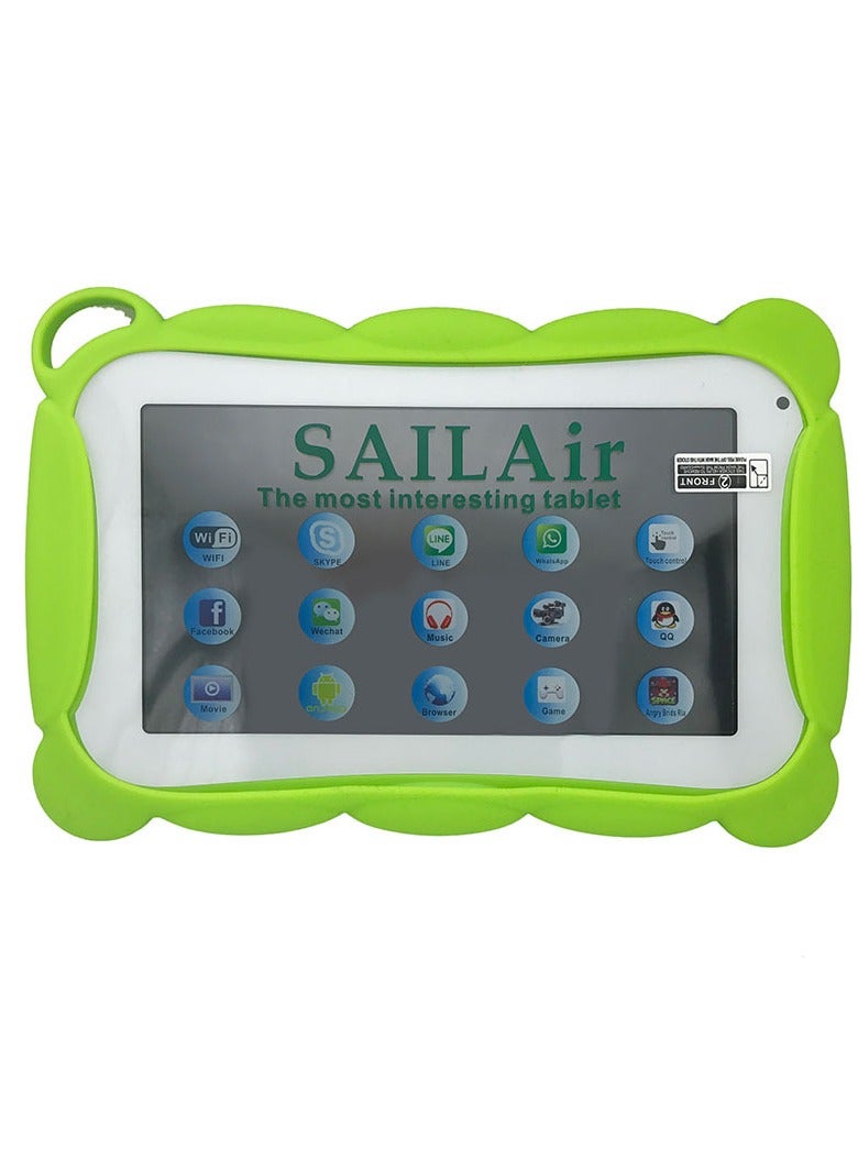 Android Kids Tablet Bluetooth WiFi Parental Control GMS Shockproof Case multiple Pre-Installed apps