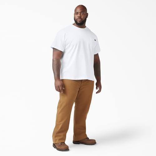 Dickies Mens Heavyweight Crew Neck Short Sleeve Tee Big-Tall T Shirt, White, XX-Large Tall US - Image 5