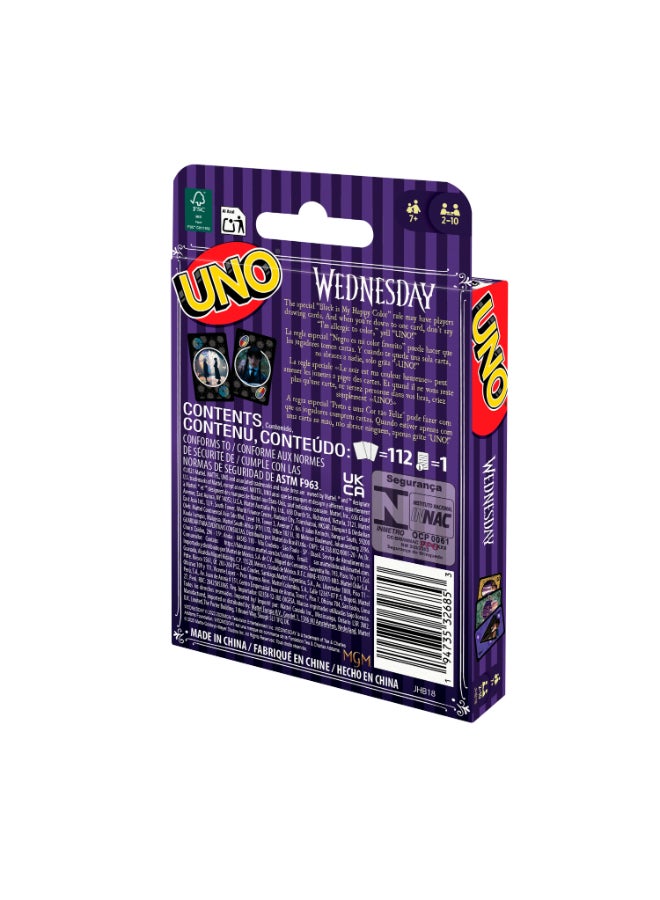 Mattel Games UNO Wednesday - Image 3