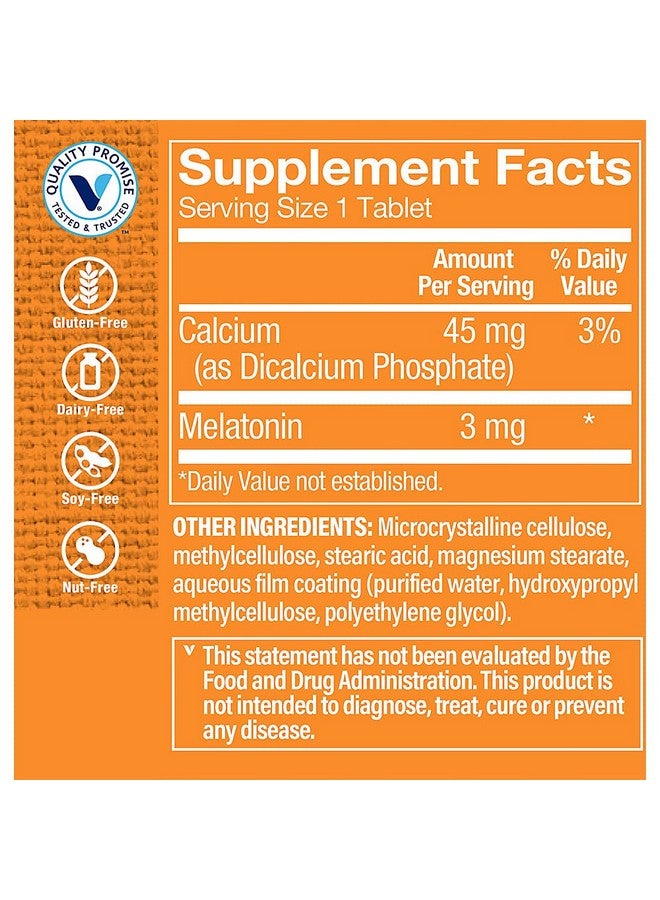 The Vitamin Shoppe Melatonin 120 Tablets by The Vitamin Shoppe - Image 3