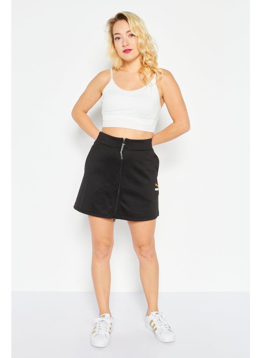 PUMA Women Sportswear Fit Training Skirt, Black  - Image 4