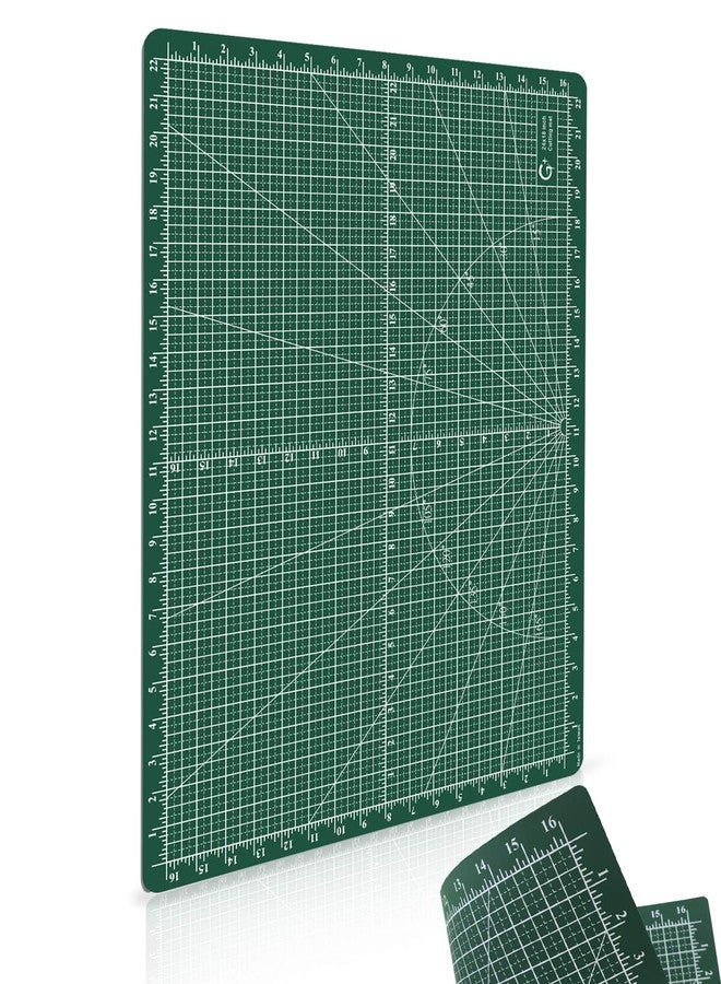 GOLDEN PLUS G+ Cutting Mat 18x24 Inches; Self Healing, Double-Sided, Professional Cutting Board for Sewing, Quilting, Crafting, Fabric Suitable for All Art&Craft Projects (Made in Taiwan) - Image 1