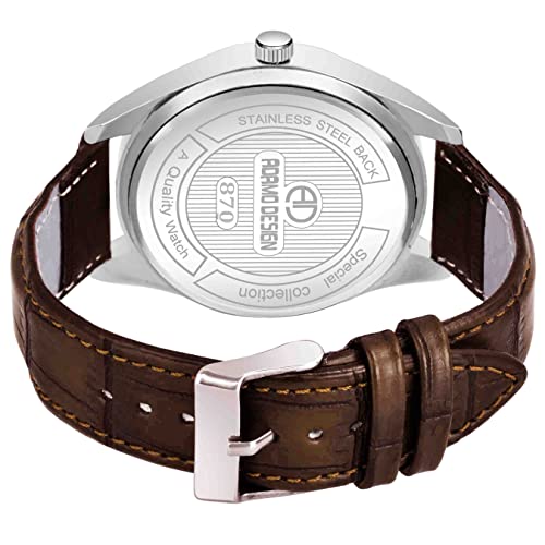 ADAMO Chronograph White Dial Men's & Boy's Watch 870SEL01 - Image 4