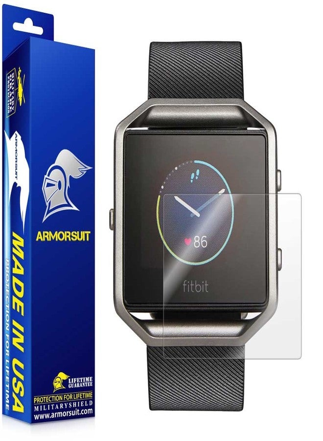 ArmorSuit [2 Pack] MilitaryShield Screen Protector for Fitbit Blaze - [Max Coverage] Anti-Bubble HD Clear Film - Image 1