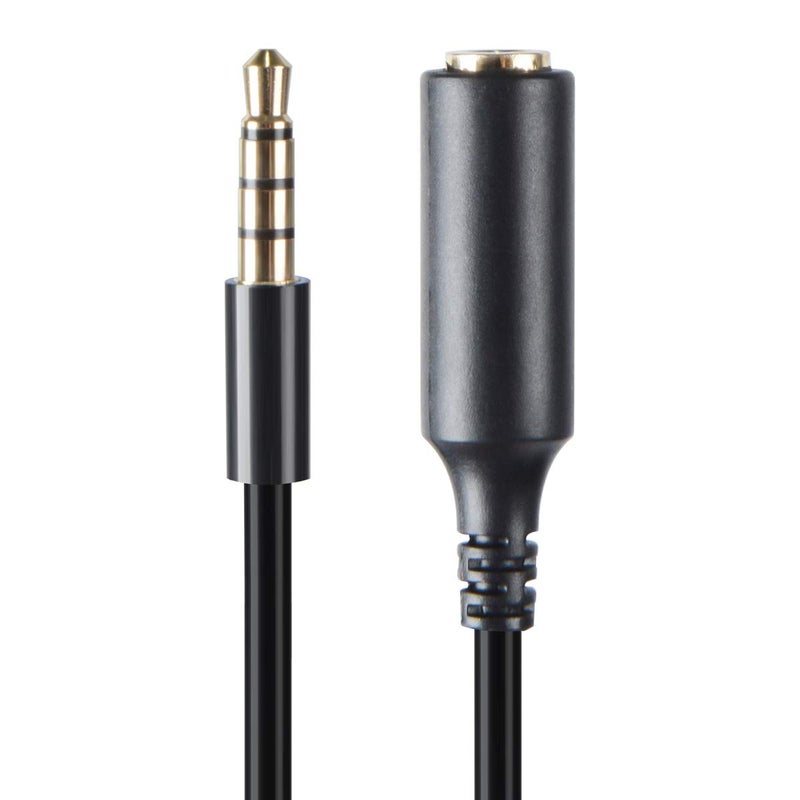TENINYU 3-Pack AUX Headphone 3.5mm Extension Cable - Male to Female Extender Audio Auxiliary Jack Adapter Wire Cord Plug Connector for iPhone iPod iPad, Smartphone Tablet, Home Car Speaker System (3 INCH) - Image 3