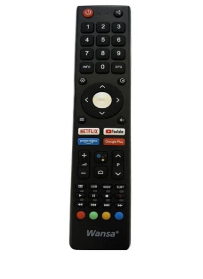 Wansa Wansa Smart Tv Remote Control Black 
