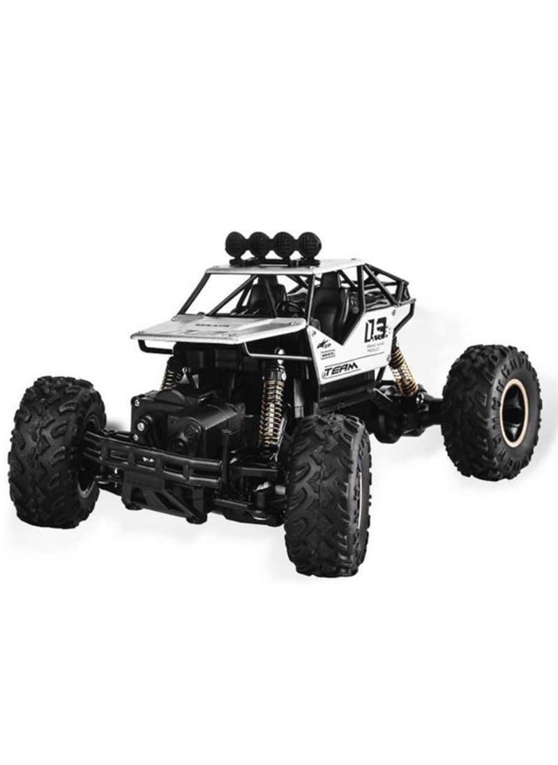 TEAM RC Car Off-Road Rock Crawler Truck Vehicle RC Truck High Speed Remote Control Car 2.4Ghz Off Road RC Trucks Electric Toy Car for All Adults and Kids(Silver)  - Image 2