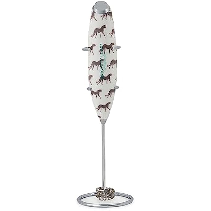 BRIGHTLY LABS Powerful Milk Frother For Coffee With Upgraded Titanium Motor  Handheld Frother Electric Whisk Milk Foamer Mini Mixer  Coffee Blender Frother For Frappe Latte Matcha With Stand - Image 3