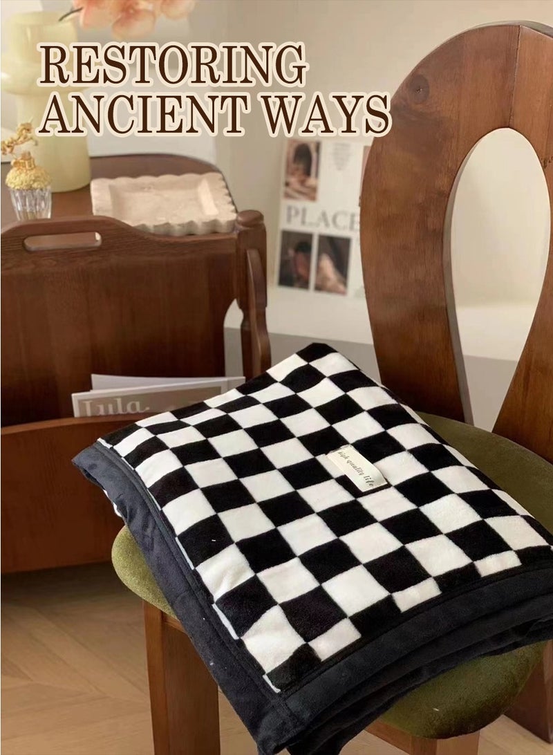 بيروي بطانية النوم موضة مكيفات الهواء، عادية فائقة الجميلة الليف الفانيل، مناسبة لجميع الفصول، تنفس، خفيفة الوزن، ودافئة، مناسبة جدا للأسرة، الأرائف، المكاتب، السفر، والأسر الصديقة للحيوانات الأليفة - Image 4