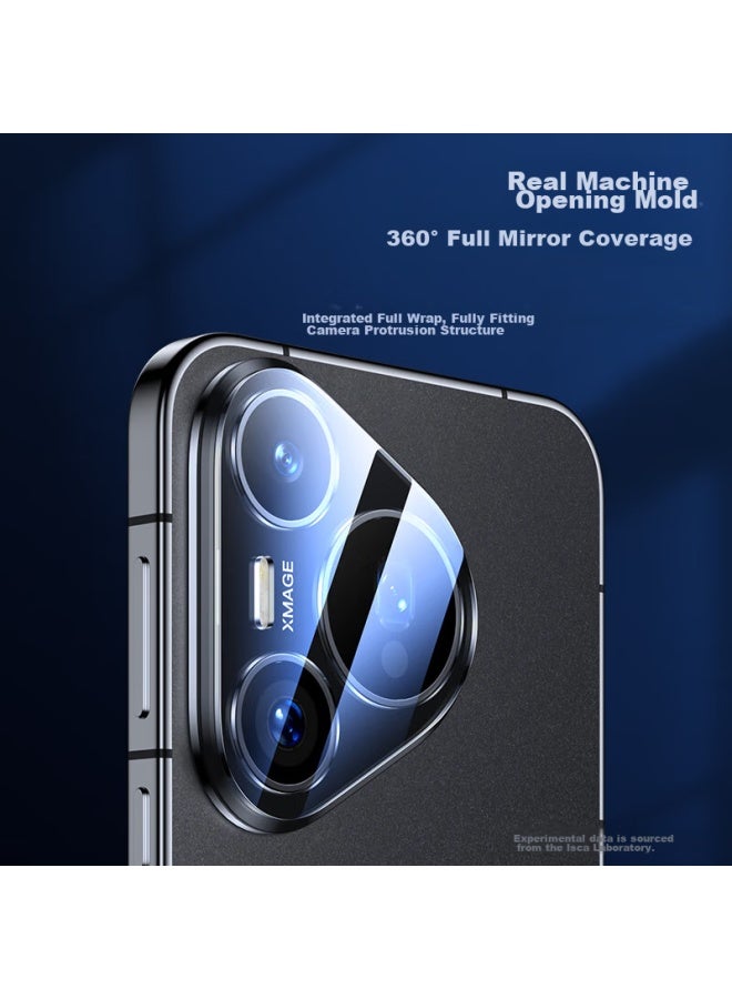 ISKA Yisika Lens Protector For Huawei Pura70, P70 Rear Camera Protective Film, High-definition Full Coverage Tempered Glass Anti-scratch Wear-resistant Jm972 - Image 4