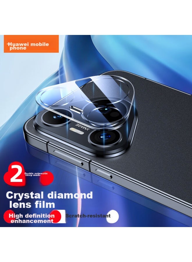 ISKA Yisika Lens Protector For Huawei Pura70, P70 Rear Camera Protective Film, High-definition Full Coverage Tempered Glass Anti-scratch Wear-resistant Jm972 - Image 1