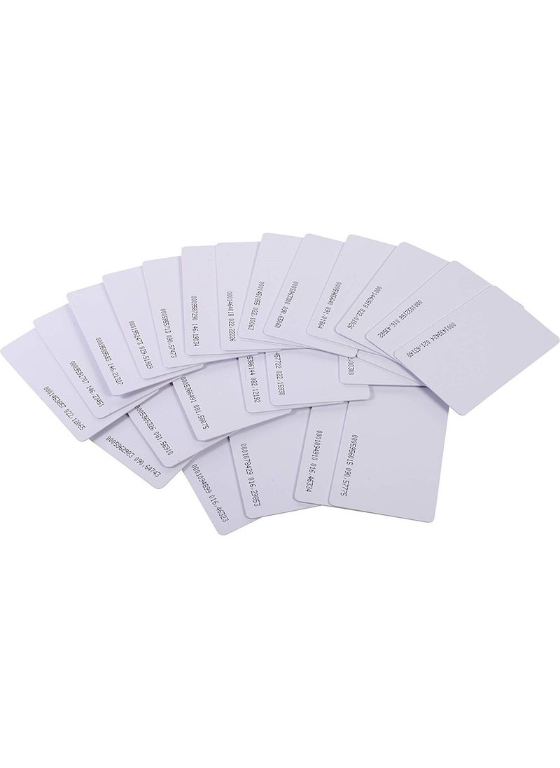 Electrima - x 1000 Pieces 125 Khz Pro x imity Card Show Late Smart Magnetic Card - Image 1