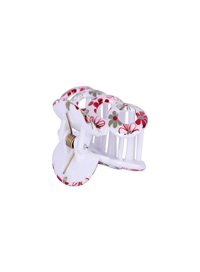 Accessher Multicolor Acrylic Material Stone Butterfly Clip for Women/Hair Clutcher/Hair Claw for women and girls (Pack of 6) - Image 4