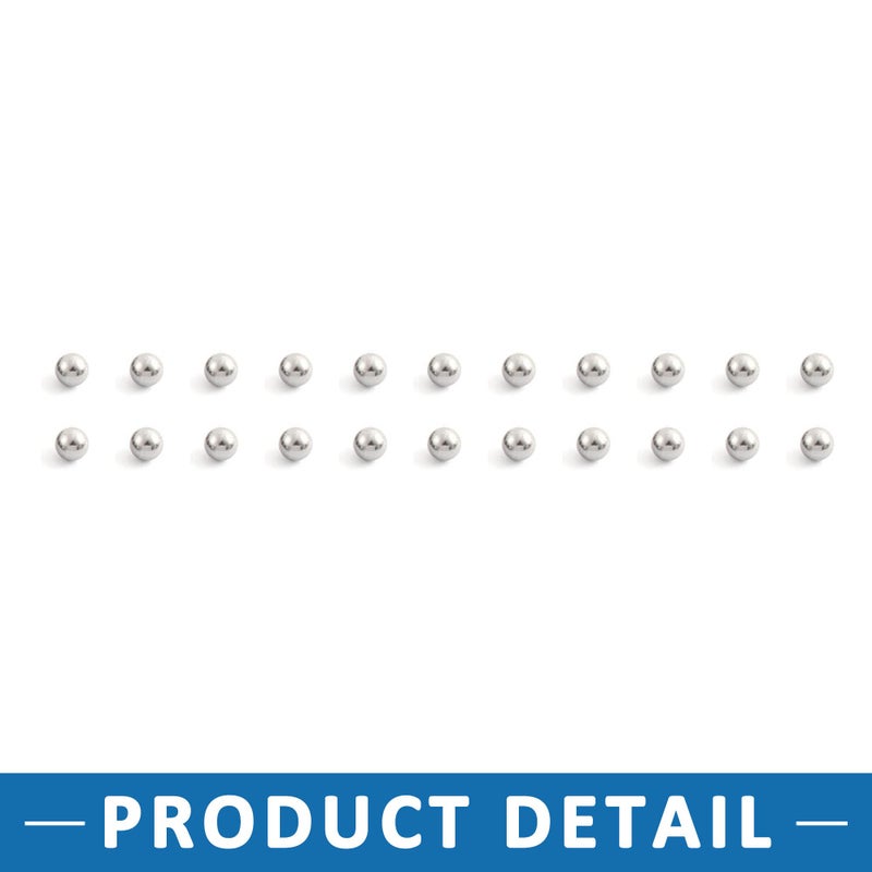A ABSOPRO Bicycle Wheel Balls Bearing 6mm Dia Bearing Steel Balls (Set of 300) - Image 5