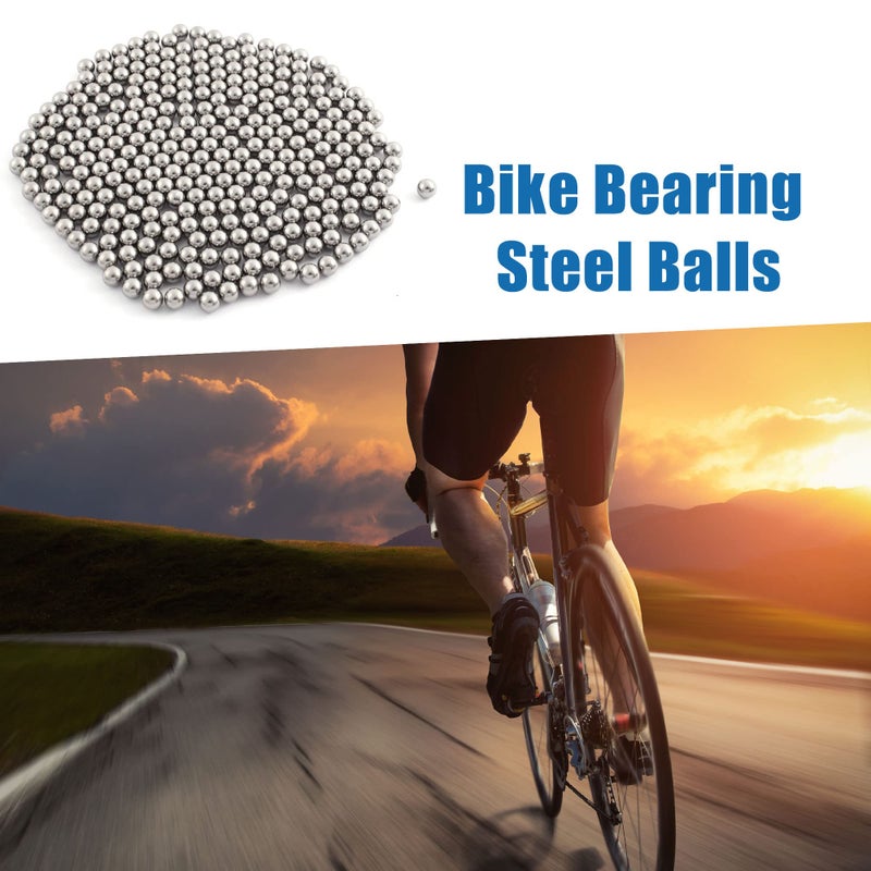 A ABSOPRO Bicycle Wheel Balls Bearing 6mm Dia Bearing Steel Balls (Set of 300) - Image 2