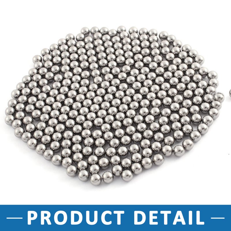 A ABSOPRO Bicycle Wheel Balls Bearing 6mm Dia Bearing Steel Balls (Set of 300) - Image 4