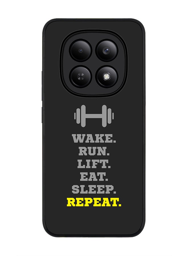 For Xiaomi Redmi Note 15 4G Case,Slim fit Camera Protection, Shockproof Thin Phone cover  - Routine (Grey)