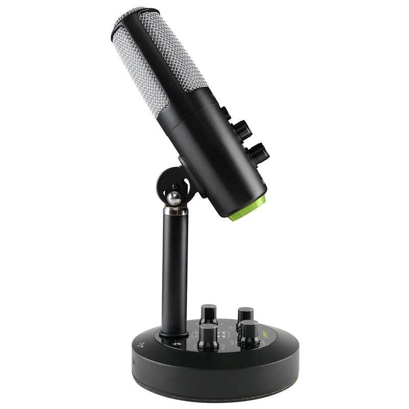 ELEMENT EM-Series, Premium USB Condenser Microphone with Built-in 2-Channel Mixer (EM-Chromium) - Image 3