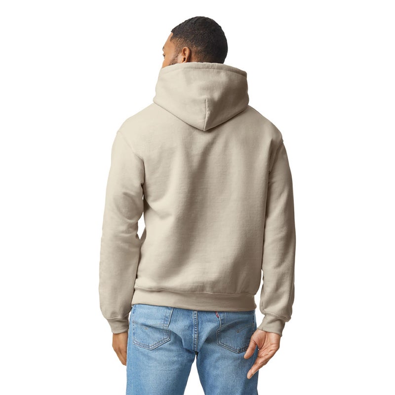Gildan Adult Fleece Hoodie Sweatshirt, Style G18500, Multipack, Sand (1-pack), Large - Image 3