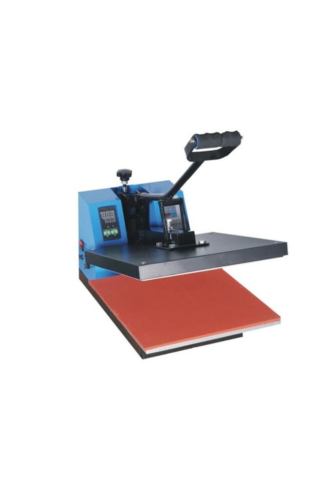 Kalon 38 x 38cm Manual T-shirt Heat Press Machines Blue Heat Transferring Machine For sublimation bag Clothing Heat-Transfer Machines  - Image 1