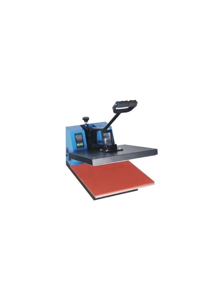 Kalon 38 x 38cm Manual T-shirt Heat Press Machines Blue Heat Transferring Machine For sublimation bag Clothing Heat-Transfer Machines  - Image 1
