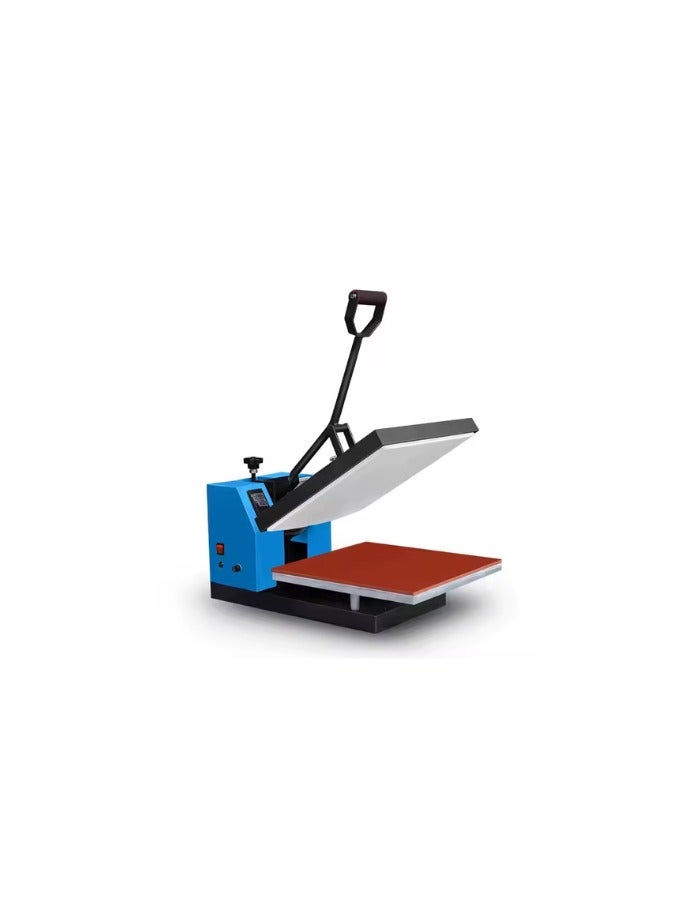 Kalon 38 x 38cm Manual T-shirt Heat Press Machines Blue Heat Transferring Machine For sublimation bag Clothing Heat-Transfer Machines  - Image 5