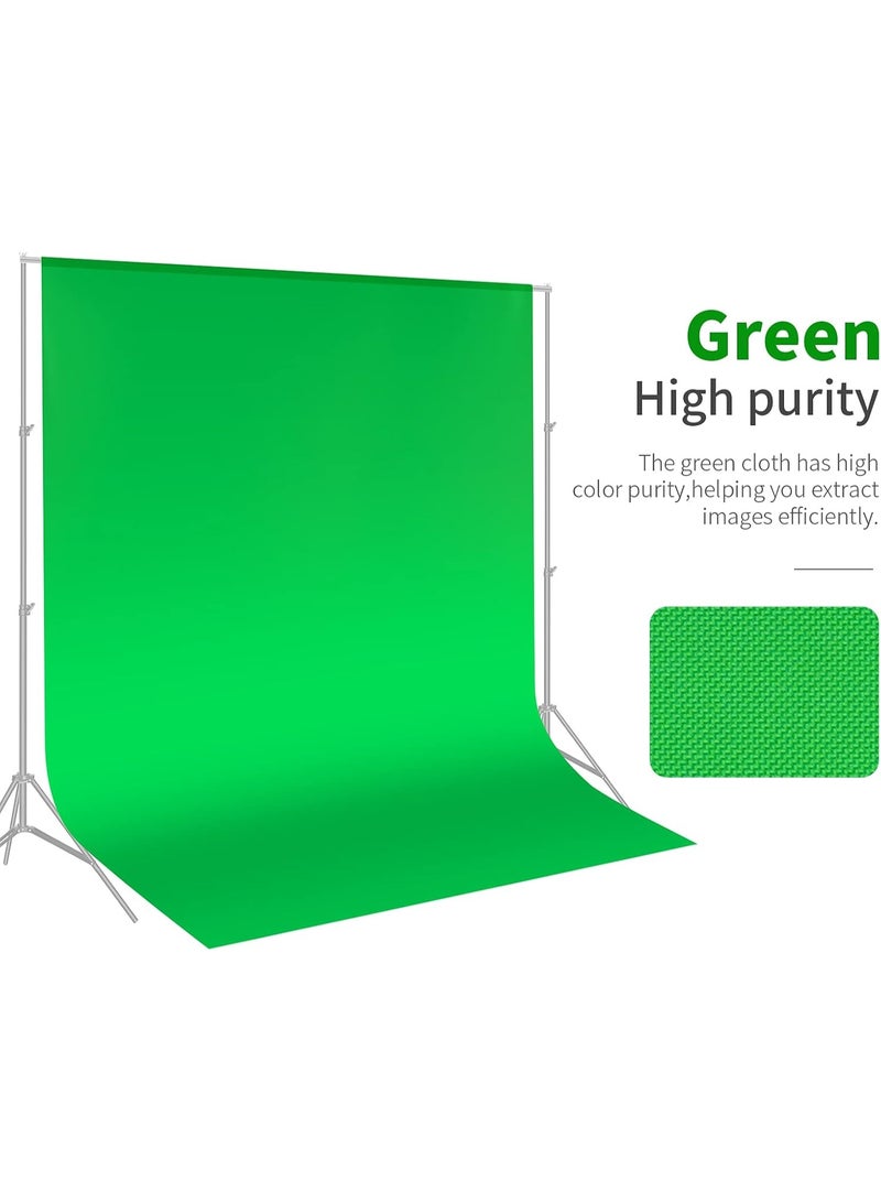 Neewer 6x9 feet/1.8x2.8 meters Photo Studio 100 Percent Pure Muslin Collapsible Backdrop Background for Photography, Video and Television (Background Only)-Green. - Image 4
